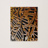 Rusty Grate Legpuzzel (Verticaal)