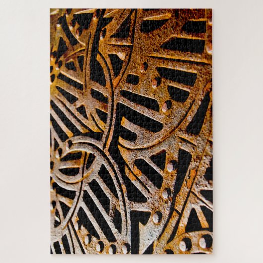 Rusty Grate Legpuzzel (Verticaal)