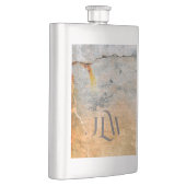 Rusty Gray Urban Grunge Stylish Flacon (Rechts)