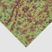 Rusty green look tissuepapier (Detail)