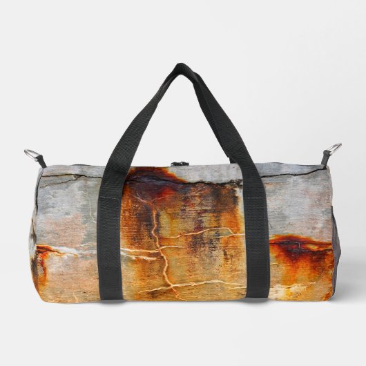 Rusty Grey Burnt Sinaasappel Urban Grunge Industri Plunjezak (Voorkant)