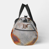 Rusty Grey Burnt Sinaasappel Urban Grunge Industri Plunjezak (Rechts)