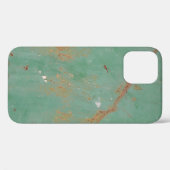 Rusty groen gewethered textured metal urban panel  Case-Mate iPhone case (Achterkant (horizontaal))