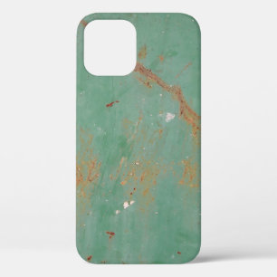 Rusty groen gewethered textured metal urban panel Case-Mate iPhone case