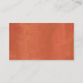 Rusty Impression Visitekaartje (Achterkant)