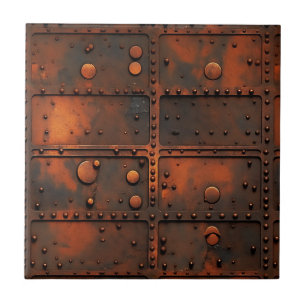 Rusty Iron Ceramic Tegel Tegeltje