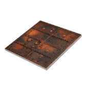 Rusty Iron Ceramic Tegel Tegeltje (Zijkant)