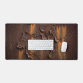 Rusty Iron Texture Bureaumat (Keyboard & Muis)