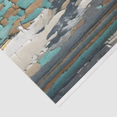 Rusty Key 1 met prachtig Patina Tissue Paper Tissuepapier (Detail)