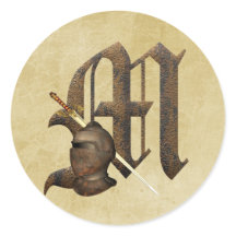 Rusty Knachten Initiaal M