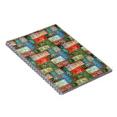 Rusty Licence Bord Collectie Notitieboek (Rechterzijde)