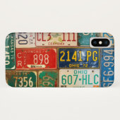 Rusty licentie bord collectie Case-Mate iPhone case (Achterkant (horizontaal))