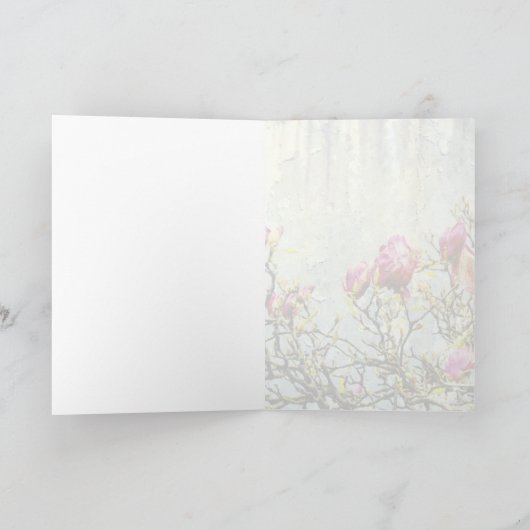 Rusty Magnolia Kaart (Binnen)