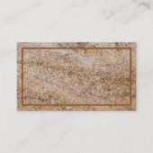 Rusty Marble Textured Visitekaartje (Voorkant)