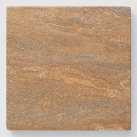 Rusty Marmerloed Spotted Square Stone Onderzetter (Voorkant)