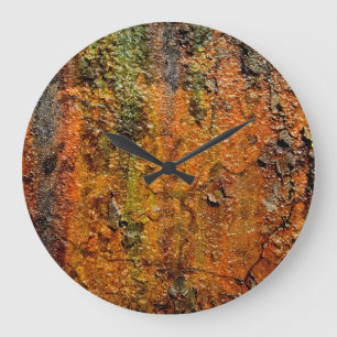 Rusty Metal Abstracte Grunge Art Grote Klok