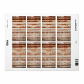 Rusty Metal Achtergrond Etiket (Full Sheet)