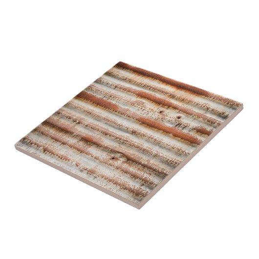 Rusty Metal Achtergrond Tegeltje (Zijkant)