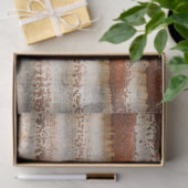 Rusty Metal Achtergrond Tissuepapier (Geschenk)