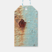 Rusty Metal Cadeaulabel (Voorkant)