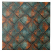 Rusty Metal Ceramic Tegel Tegeltje (Voorkant)
