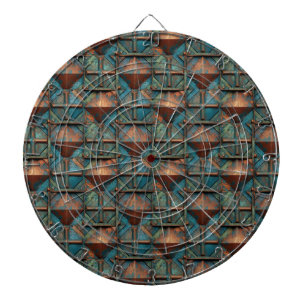Rusty Metal Dartboard Dartbord