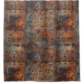 Rusty Metal Douchegordijn (Voorkant)