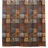 Rusty Metal Douchegordijn (Voorkant)