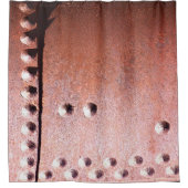 Rusty Metal Fine Art Foto Rustiek Douchegordijn (Voorkant)