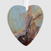Rusty Metal Heart Ornament (voorkant)
