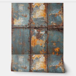 Rusty Metal Industrial  Behang