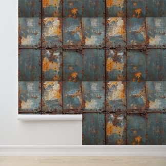 Rusty Metal Industrial  Behang