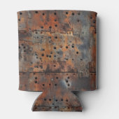 Rusty Metal Koelbox Blikjeskoeler (Achterkant)