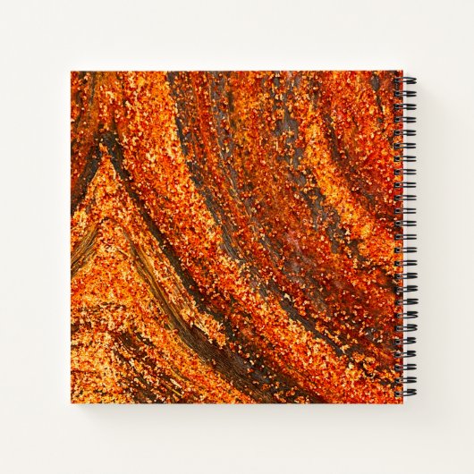 Rusty metal notitieboek (Achterkant)