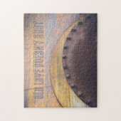 Rusty metal-object legpuzzel (Verticaal)