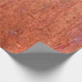 Rusty metal plate etched by corrosionabstract, cadeaupapier (Hoek)