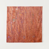 Rusty metal plate etched by corrosionabstract, wandkleed (Voorkant)