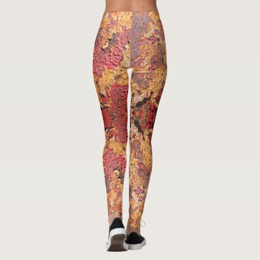 Rusty Metal - Power Yoga Leggings (Achterkant)