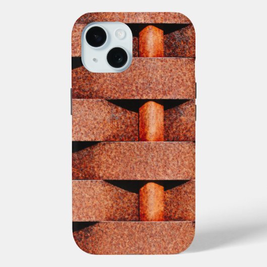 Rusty metal print hoesje (Achterkant)