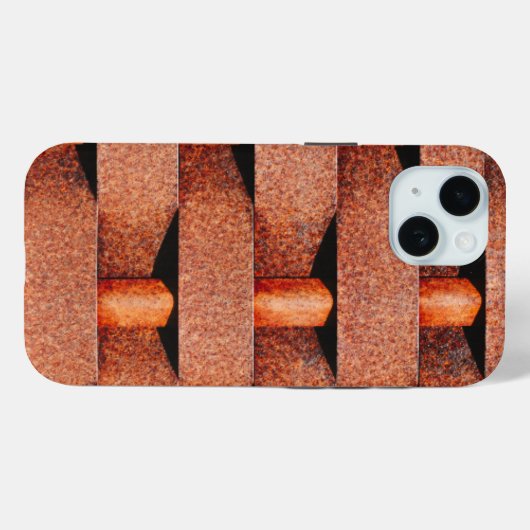 Rusty metal print hoesje (Achterkant (horizontaal))