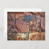 Rusty Metal Siding Old Industrial Building Briefkaart (Voorkant / Achterkant)