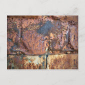 Rusty Metal Siding Old Industrial Building Briefkaart (Voorkant)