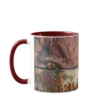 Rusty Metal Siding Old Industrial Building Detail