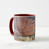 Rusty Metal Siding Old Industrial Building Detail Mok (Voorkant links)