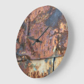 Rusty Metal Siding Old Industrial Building Grote Klok (Hoek)