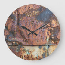 Rusty Metal Siding Old Industrial Building