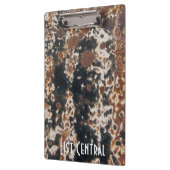 Rusty Metal Steampunk Background Sjabloon Klembord (Links)