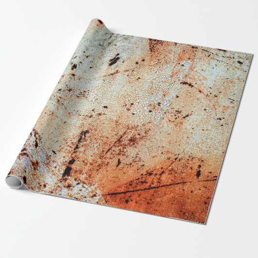 Rusty metal surfaceabstract, aging, home decor, bu cadeaupapier (Uitgerold)