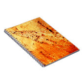 Rusty metal surfaceabstract, aging, home decor, bu notitieboek (Rechterzijde)