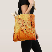 Rusty metal surfaceabstract, aging, home decor, bu tote bag (Dichtbij)